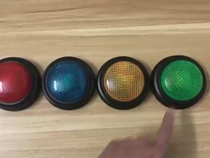 WH Educational Answer Buzzer Set 4pcs Interactive Colorful Buzzers for Kids Engaging Learning & Family Game Nights
