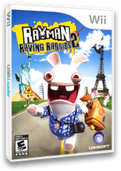 Nintendo WII Games Rayman Raving Rabbids 2 - RY2E41 (For MOD Console ...