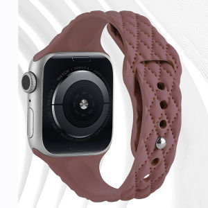 Tali Ramping Wanita untuk Smartwatch Seri 10 42mm 46mm 40mm 44mm 41mm 45mm lWatch Seri Ultra 9 8 7 6 5 4 3 Tali Silikon