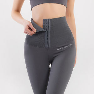 High Waist Tights Ninth Women Yoga Pants Fitness Gym Workout Seamless Sports Leggings Black Running