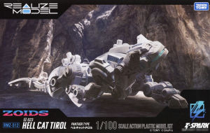 Mô Hình Lắp Ráp Takara Tomy 1/100 Zoids RMZ-012 Hell Cat Tirol - Hàng Chính Hãng