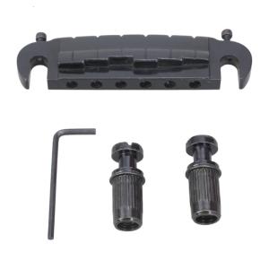 Wraaparound guitar nhỏ Tích hợp cầu giữ dây cho đàn guitar tailpiece cho theo phong cách LP Bộ phận thay thế guitar điện các bộ phận mà không cần mã