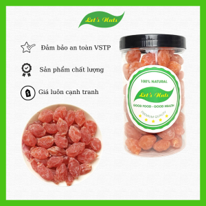 Ô mai đào hồng phấn ( xí muội hồng ) sấy dẻo hũ 500g vị chua ngọt siêu ngon đặc sản Đà Lạt - Đồ ăn vặt SUSUTO SHOP