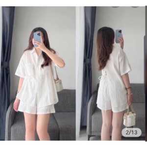 one set bahan crinkle airflow premium // setelan kekinian// one style terbaru 2024