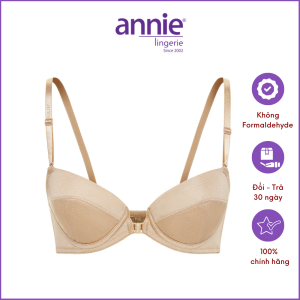 Áo Ngực trơn cao cấp mút mỏng siêu nhẹ annie bra 3012 cài trước ôm trọn ngực không cộm phù hợp mặc công sở đi học.