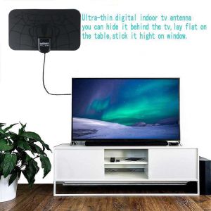 Promo Antena TV Digital DVB-T2 4K High Gain 25 dB Spider Pattern V2.0