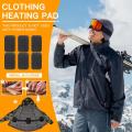 Heating Pad for Jacket Portable Heater Pads Coat Heater 3 Gears Heater Pad Electric Heating Pad for Indoor Outdoor Winter Camping premium. 