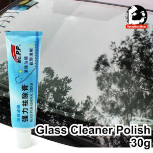Glass Cleaner Polish Paste Oil Film Dirt Removing Paste 30g