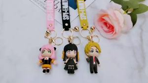 SPYxFAMILY Keyring: Anime Keychain for Backpack & School Bag Accessory
