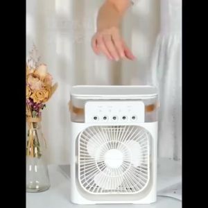 【Local Stock】Air Conditioning Cooling Fan Portable Fan Mini Fan Air Humidifier Usb Desktop Mini Air Conditioning Air