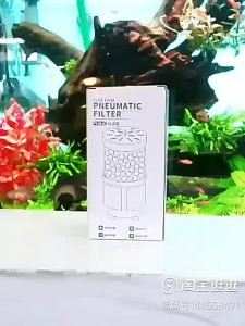 [SHRIMPSLAND]AquariumSpongeFilterwithMediaSpaceBreedingTank