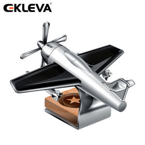 EKLEVA Solar ABS Airplane Perfume Decoration Car Interior Deodorizing Peculiar Smell Solid Aromatherapy Car Decoration Light Fragrance