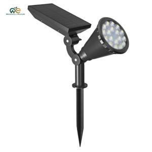 18LED Solar Landscape Spotlights Solar Stake Spotlight Solar Outdoor Garden Lights for Yard Driveway Pathway Landscape [Winnereco Lifestyle]