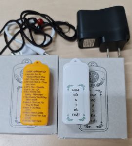 Máy niệm phật mini đeo cổ 11 bài