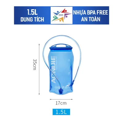 Túi nước mềm Túi nước gấp gọn Aonijie SD51 dung tích 1L 1.5L 2L 3L Dùng Cho Dã Ngoại Leo Núi Chạy Bộ