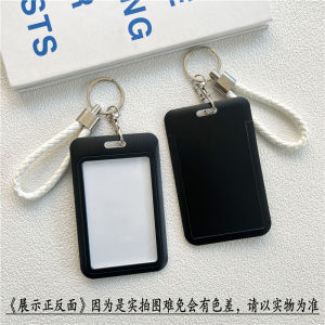 【Local stock+COD】Ins Wind Macaron Solid Color Bus Card Protection Set Student Meal Card Campus Card Access Control Document Door Card Set Key