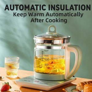 1.8L Health Pot Electric Multifunction Preserving Health Glass Kettle 养生杯 养生壶