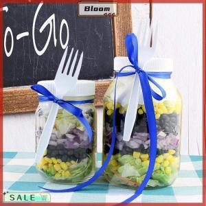 Follow Get New[Bloom Z] 10pc White Mason Canning Drinking Jars Lid 70mm 86mm Inner Diameter Plastic Covers Unlined Ribbed Lids Storage Caps Replacements