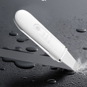 Cross-border bestseller wireless charging ultrasonic skin scraper with hot compress for pore cleaning lifting and firming skin beauty device