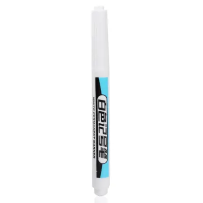 5/10pcs White Paint Pen Marker Pen / Waterproof Long Tip Paint Pens / Permanent Graffiti Markers for Art Painting Wood Glass Metal