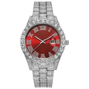 MARBLEX Stainless Steel Watchband Men Wristwatch Large Dial Casual Business Watch High Quality Luxury Quartz Watch