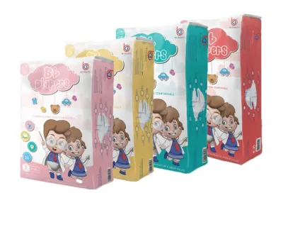 Bb Diapers Premium Quality Tape Disposable Baby Diapers Size Newborn/S/M/L/XL