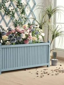 Planter Box Rectangle Plant Pot Large Large Internet Celebrity for Planting Vegetables Rectangle Plant Pot Large Planting 35