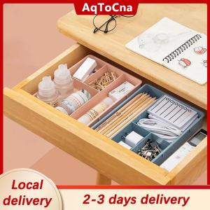 [COD] AqToCna Ship within 24 hours Desk Drawer Organizer Stackable Multi-cell Desktop Storage Bin Tray Multi-Purpose Divider Container for Household Office Home