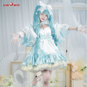 LAST BATCH UWOWO Mikku Cosplay Costume Rakutenn Collabb Happy 16th Anniversary Birthday Cosplay Women Costume Dress Outfits2026