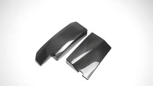 OnlyF U Carbon Fiber Car Front Engine Battery ECU Protection Cover Trim For Lexus IS350 500 F Sport AWD 2021 2022 2023 2024 2025 9Q4T2