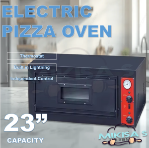 Pizza Brick Oven Electric For Commercial Use 4 pcs Pizza 10" Capacity