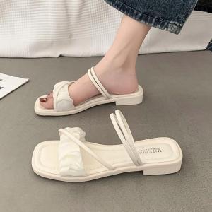 Free Shipping Everyday Comfortable Flat Sandals For Women Perfect For Pairing With Dresses In Summer 2026 New Style Roman Beach Sandals