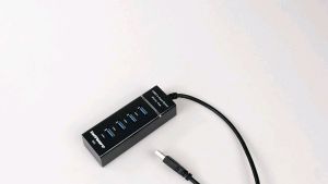 Charger USB 4 Lubang Taffware High Speed 4 Ports USB HUB 3.0 5Gbps - 303