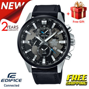 （สิงค้าขายดี）นาฬิกาคาสิโอ EDIFICE รุ่น EFR-303L-1A นาฬิกาผู้ชาย กันน้ำ รับประกัน 1 ปี