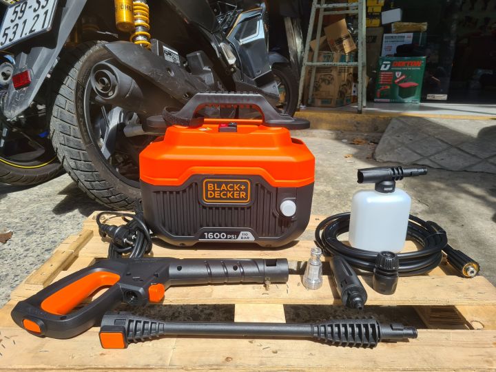 Máy rửa xe áp lực cao 1300W Black&Decker Máy Rửa Xe 1300W Bảo Hành 2 Năm Máy Rửa Xe Thương Mại Điện Tử - Lazada | Lazada.vn