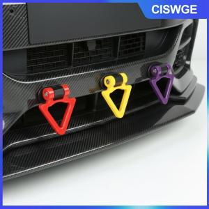 CISWGE ABS xe tạo kiểu Trailer móc mô phỏng đua vòng bội Nhãn dán trang trí kéo móc nhãn dán phổ xe kéo móc