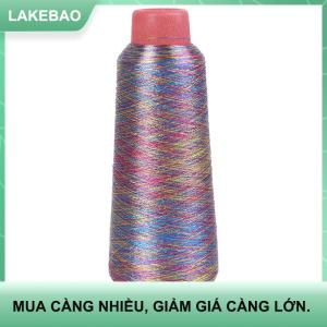 【LAKEBAO】 3600M Manual Bright Silk Gold Thread Silver Thread Computer Embroidery Thread