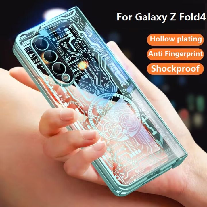 Samsung Galaxy Z Fold 5 5G Phone Case with Hinge Protector,Z Fold4