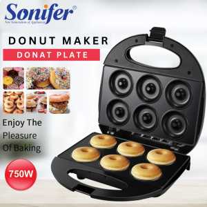 Sonifer DONUT MAKER ALAT PEMBUAT DONAT COOKIES ELEKTRIK 6 lubang SF-6066 FREE RESEP
