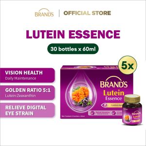 [Bundle of 5] BRANDS Lutein Essence 60ml (6 btls/pack) - Boost Healthy Vision Reduces Eye Fatigue For ages 4+