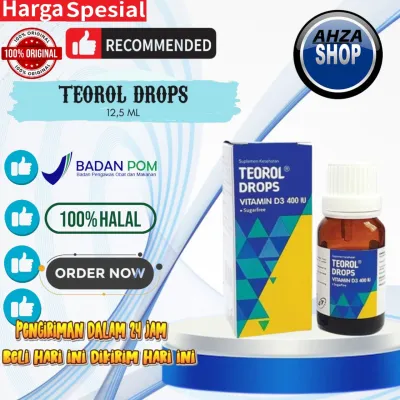 Teorol Drops Isi 12.5 Ml 1 Botol