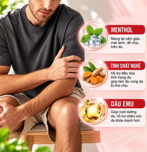 Gel LANZF 120g – Gel Massage Giảm Mệt Mỏi Thư Giãn Cơ Khớp Mát Nhẹ Thấm Nhanh