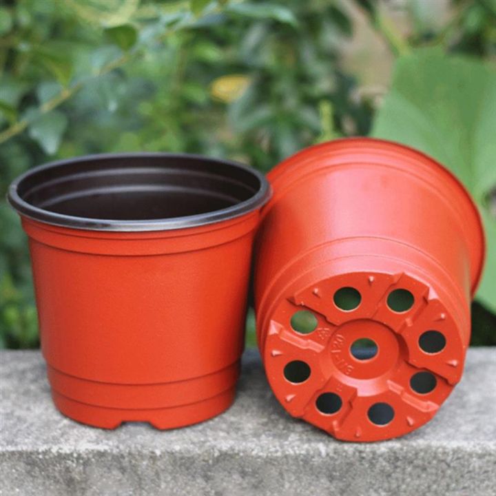 M&A PHC 50pcs /set (17cm24cm) PVC Soft Pots/ Plastics Pots/ Terracota