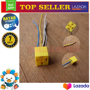 Socket Cable Relay RE5P / Soket Kabel Rumah Relay Kaki 4 Pin Untuk Klakson Dan Lampu Universal