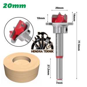 BOR KIPAS FORSTNER BIT 35MM BOR PELUBANG KAYU MATA BOR ENGSEL SENDOK BOR PINTU LEMARI