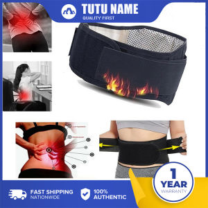 LUMBAR BELT Self-heating Magnetic Therapy Back Waist Lumbar Support Brace Belt Lower Pain Massager Strap for Men Women