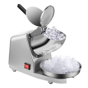 High Quality Electric Ice Shaver Snow Cone Maker Ice Crusher Machine For Home Milk Tea Shop Coffee Bar Electric Ice Crusher Shaver Snow Cone Maker Machine for Good Home and Commercial Use