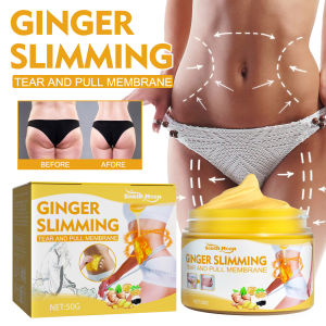 South Moon Ginger Slimming Body Shaping Massage Gel Hot Thermo Fat Burning Cream Weight Loss Belly Fat Burner Anti Cellulite Firming Lifting Body Wrap Mask 200g