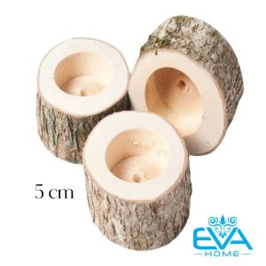 Giá Đỡ Nến Hình Cành Cây Bằng Gỗ 5cm Độc Đáo Trang Trí Nhà Cửa / Tiệc Cưới Đa Năng Tiện Dụng