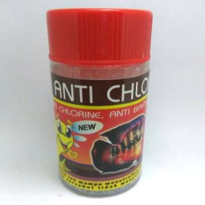 Anti clorine crystal 150gr - anti clorine / obat kaporit air aquarium.